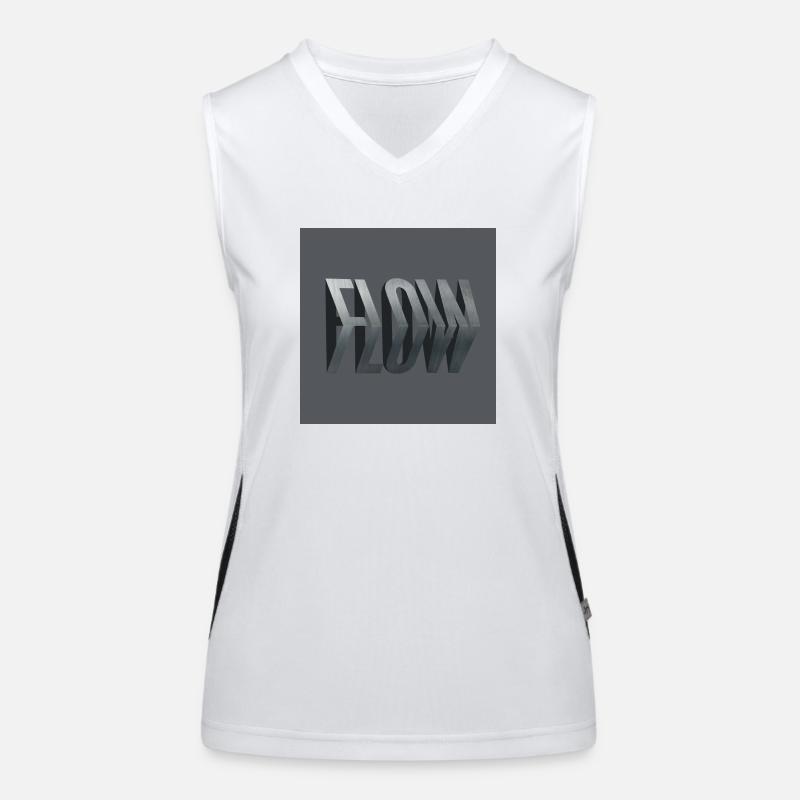 Flow Funktionelles Kontrast-Tank Top für Frauen