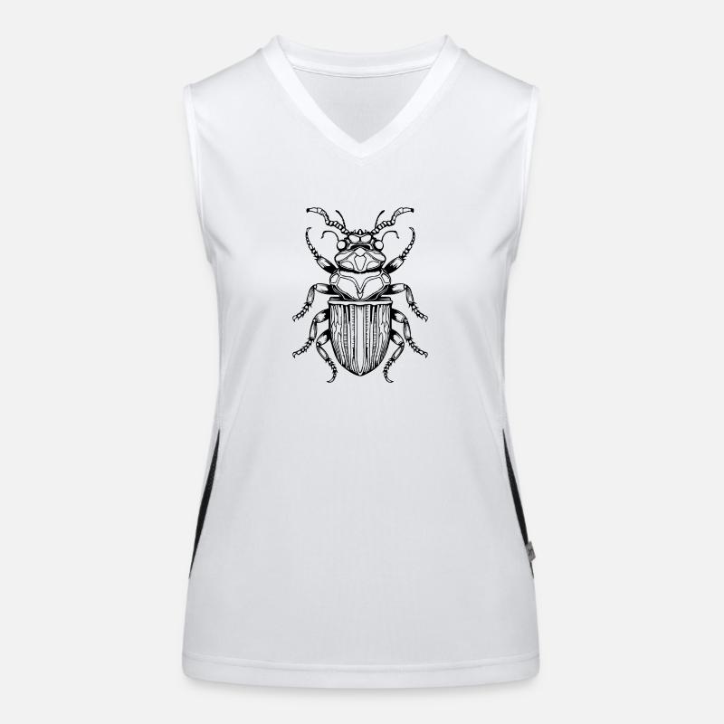 Insects, creepy-crawlies, arthropods Women's Functional Contrast Tank Top