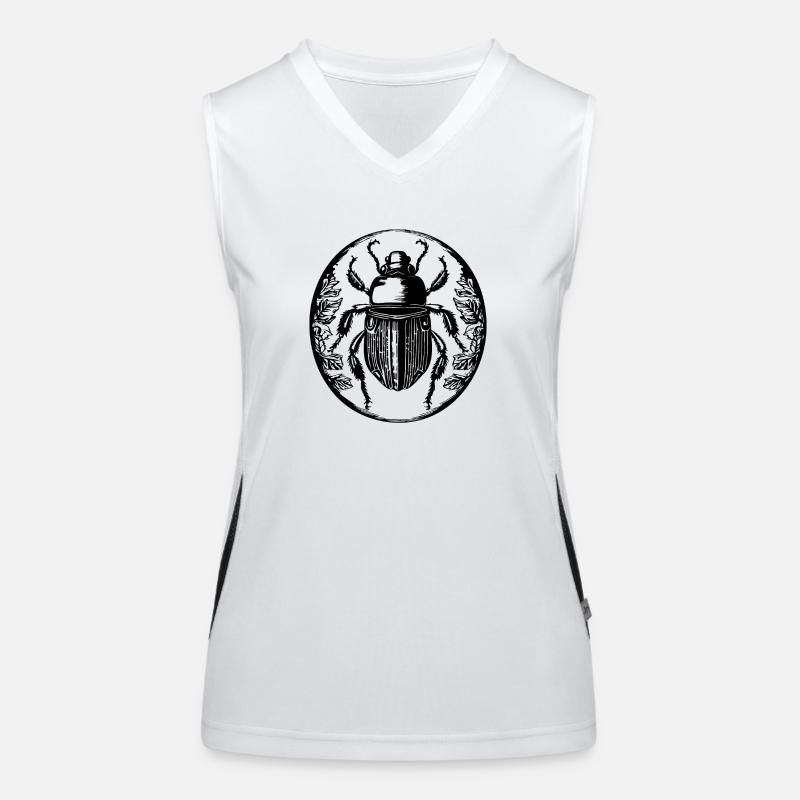 Insects, creepy-crawlies, arthropods Women's Functional Contrast Tank Top