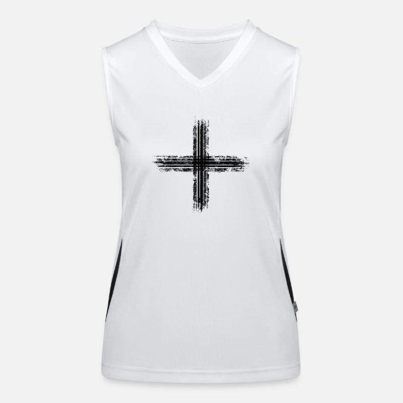 Black plus Women's Functional Contrast Tank Top