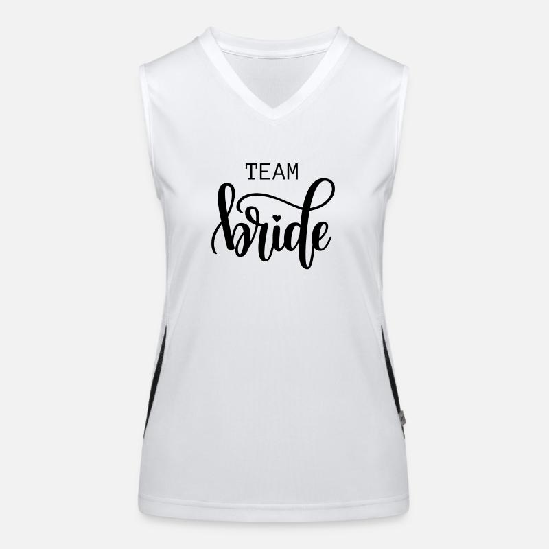 Team bride Women's Functional Contrast Tank Top