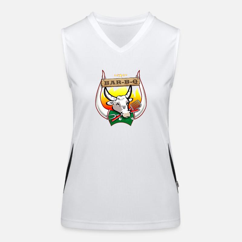 BAR B Q Women's Functional Contrast Tank Top