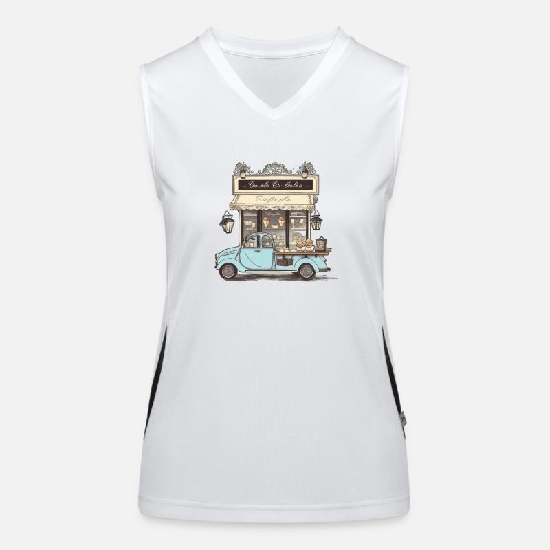 Bakery and bakery: a delicious combination Women's Functional Contrast Tank Top