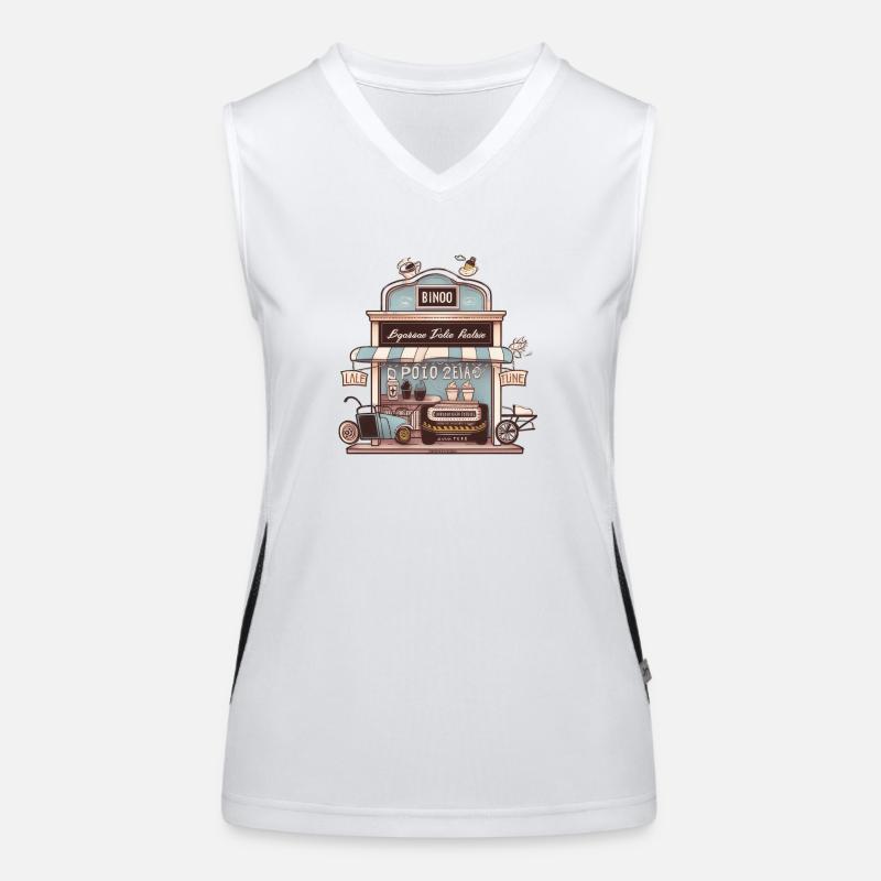 Bakery and bakery: a delicious combination Women's Functional Contrast Tank Top