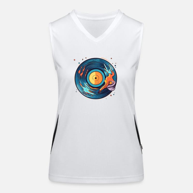 Comic Record Women's Functional Contrast Tank Top