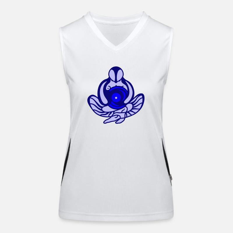 Ziel. Erfolg, Motivation und Konzentration Funktionelles Kontrast-Tank Top für Frauen