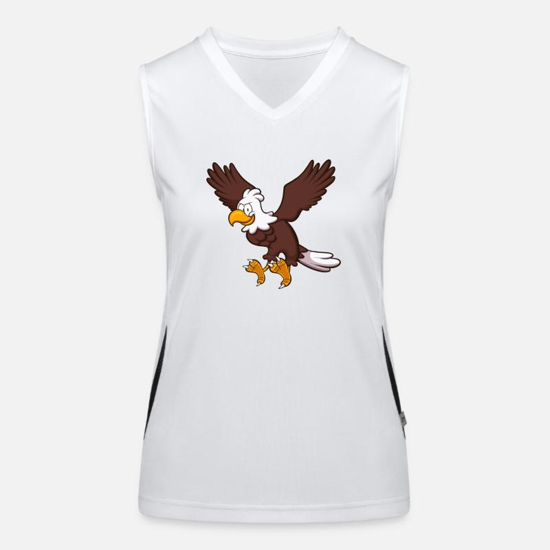 Flying Eagle Character Women's Functional Contrast Tank Top
