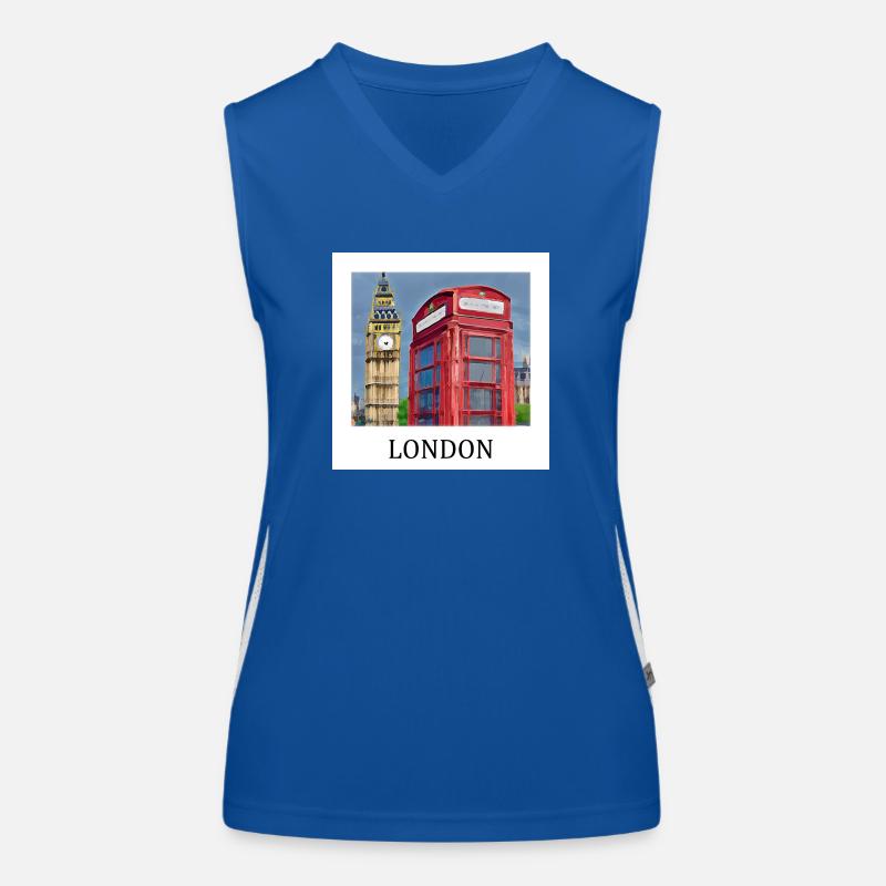 Big Ben of London Women's Functional Contrast Tank Top