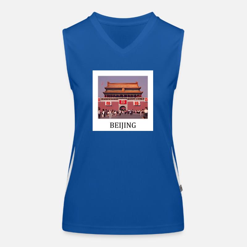 Beijing Women's Functional Contrast Tank Top