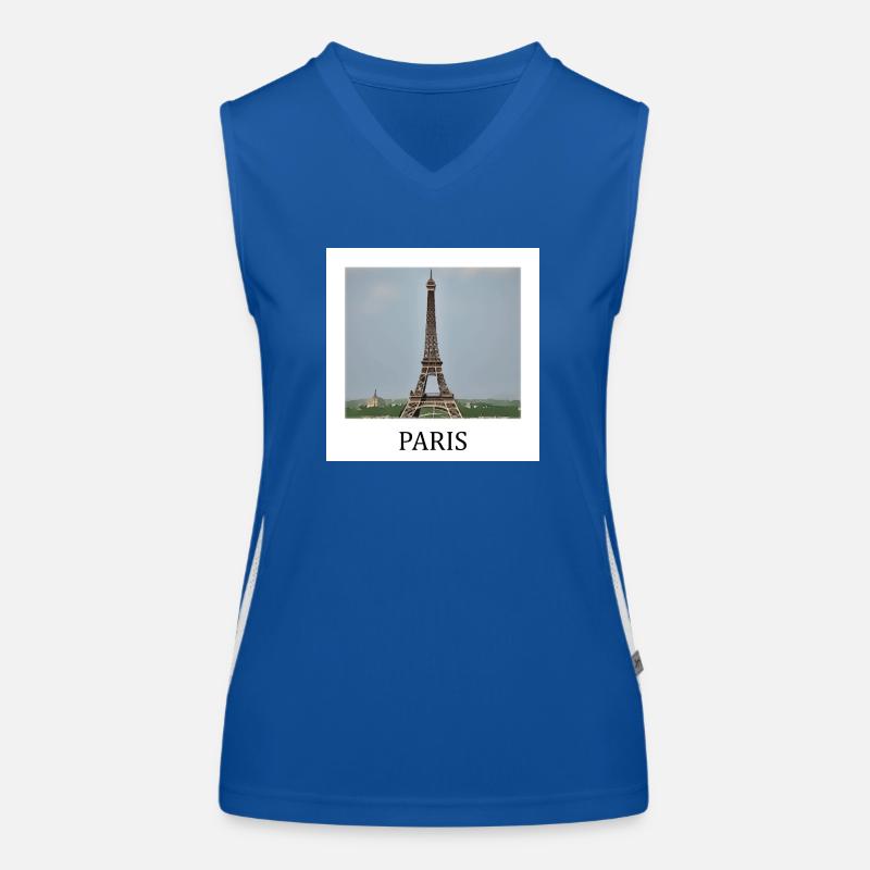 Paris Débardeur respirant contrasté Femme