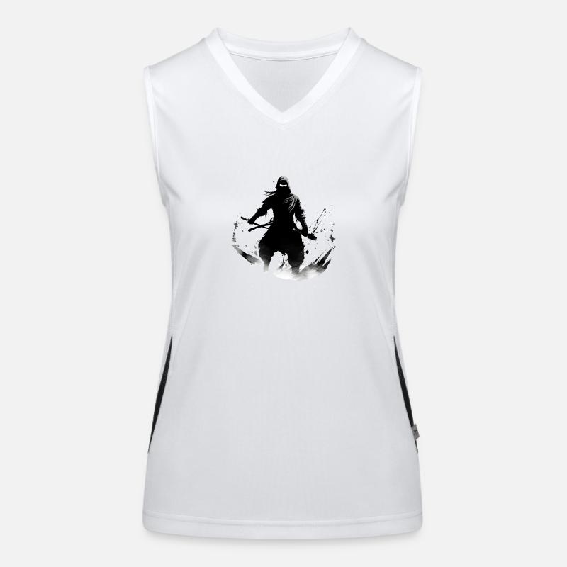 Ninja Funktionelles Kontrast-Tank Top für Frauen