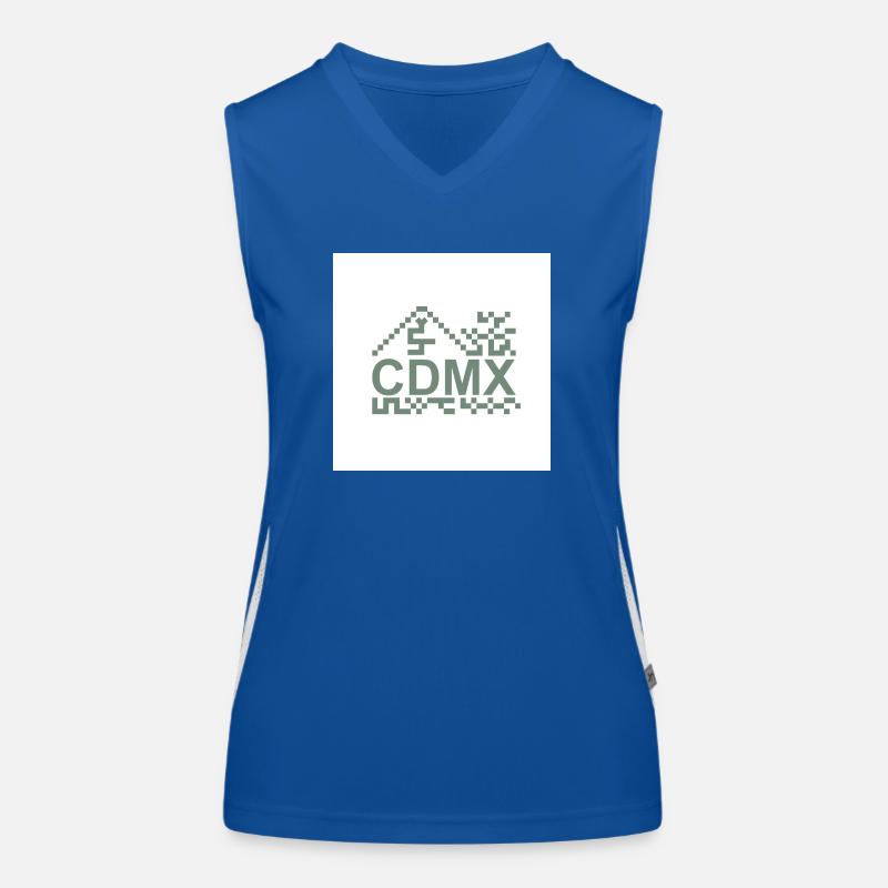 Mexiko-Stadt Funktionelles Kontrast-Tank Top für Frauen