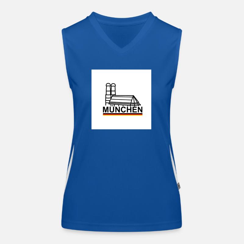 Munich Women's Functional Contrast Tank Top