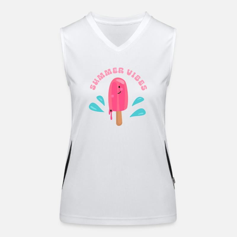 Sommer Funktionelles Kontrast-Tank Top für Frauen
