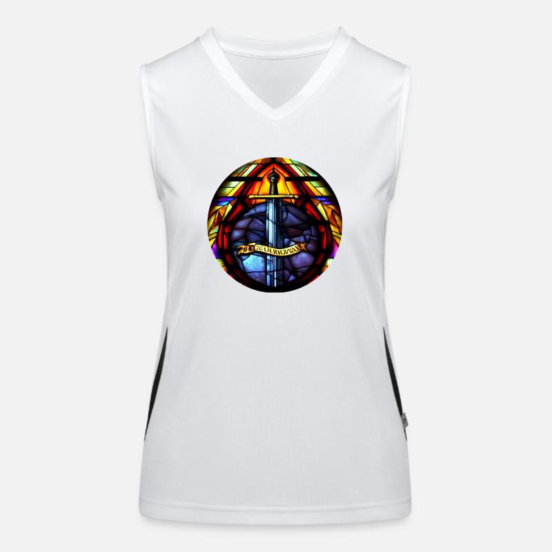 Excalibur2 Débardeur respirant contrasté Femme