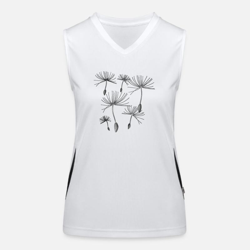 Dandelions Women's Functional Contrast Tank Top