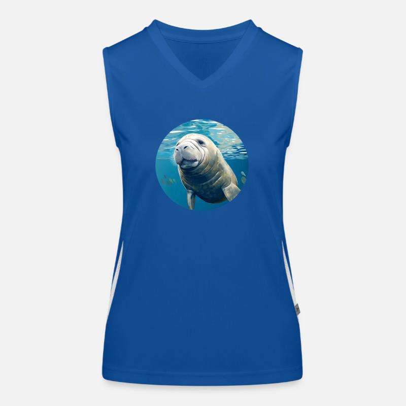 Manatee Women's Functional Contrast Tank Top