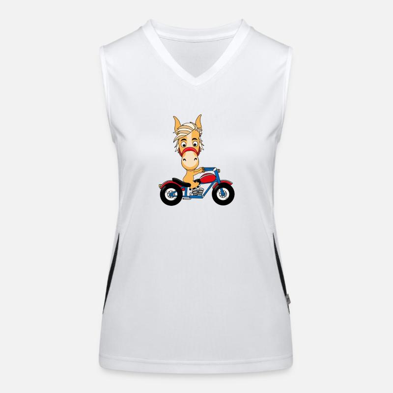 MOTORRAD - PFERD Funktionelles Kontrast-Tank Top für Frauen