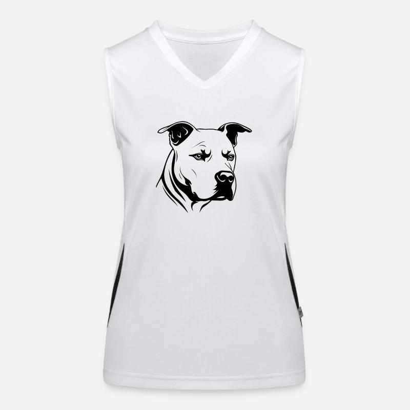 Pitbull Débardeur respirant contrasté Femme