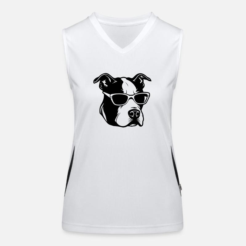 Pitbull Funktionelles Kontrast-Tank Top für Frauen