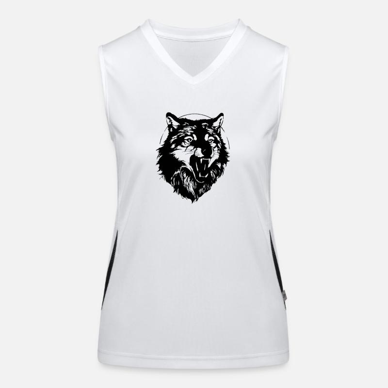 Wolf Women's Functional Contrast Tank Top