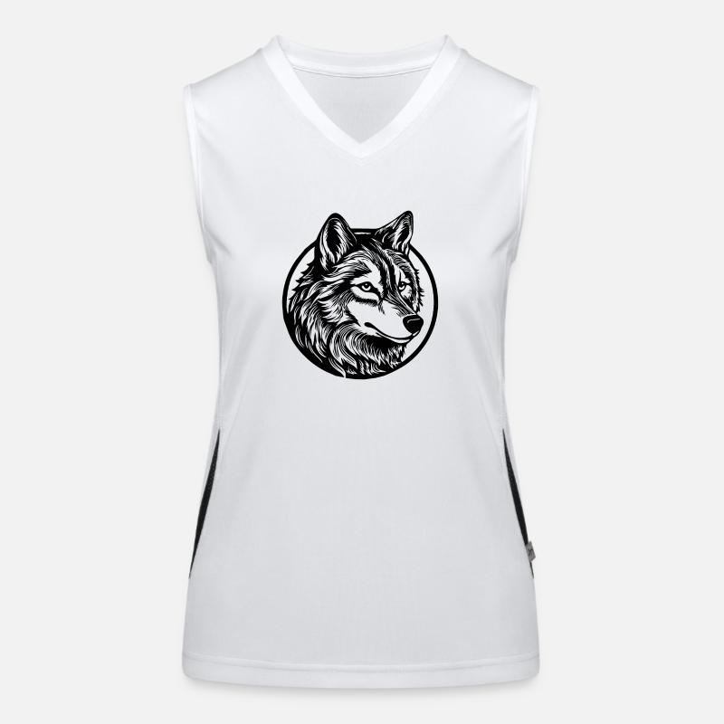 Wolf Women's Functional Contrast Tank Top