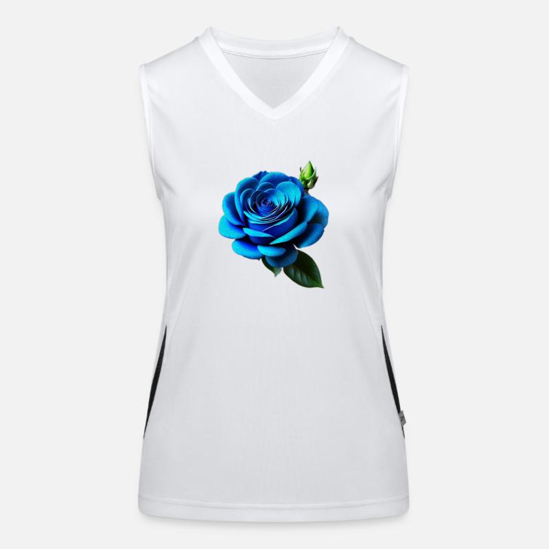 Blue Rose Women's Functional Contrast Tank Top