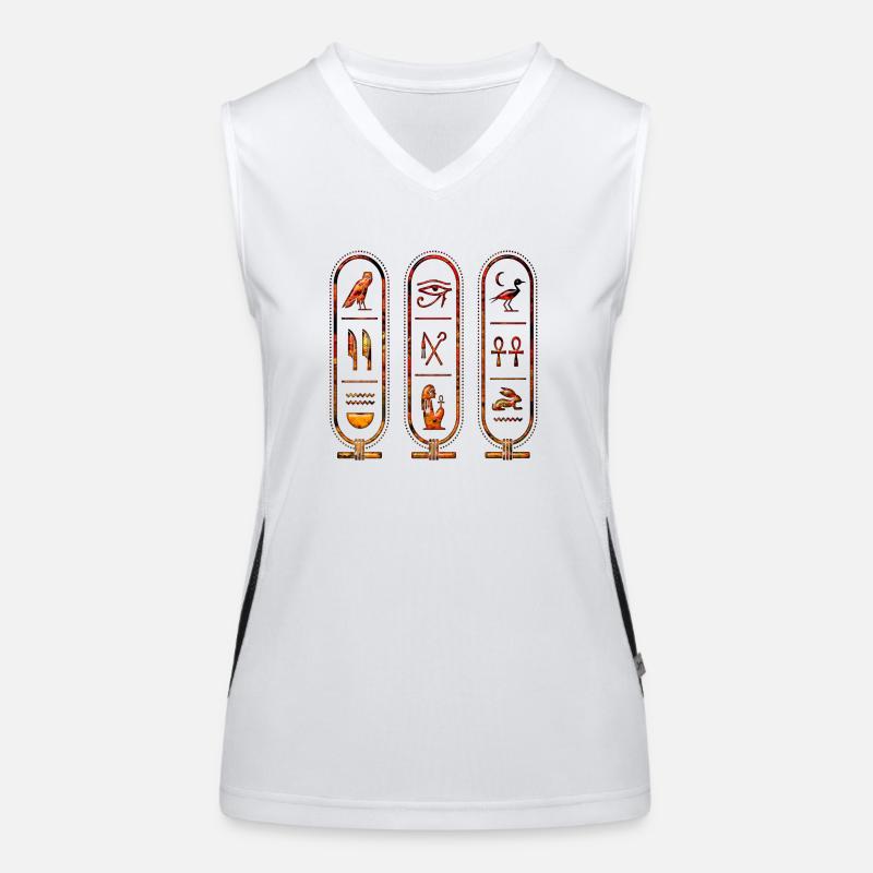 Egypte Egypte Isis Pharaons Pharaons Pyramide Afrique Débardeur respirant contrasté Femme