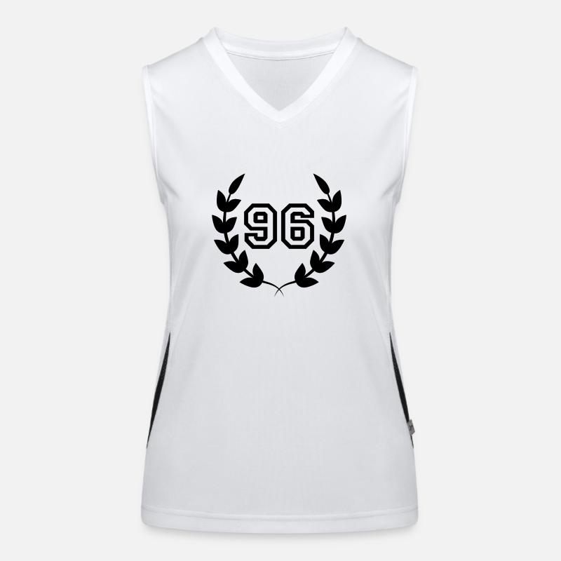 Geschenkidee zum 96. Geburtstag 96 Jahre Funktionelles Kontrast-Tank Top für Frauen