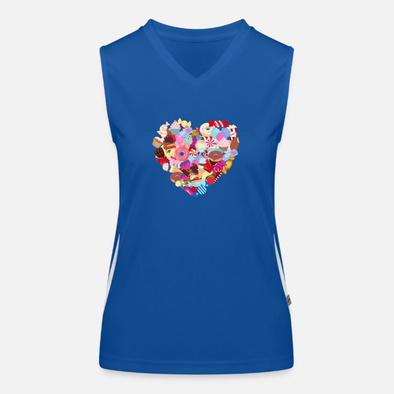 Schatz Funktionelles Kontrast-Tank Top für Frauen