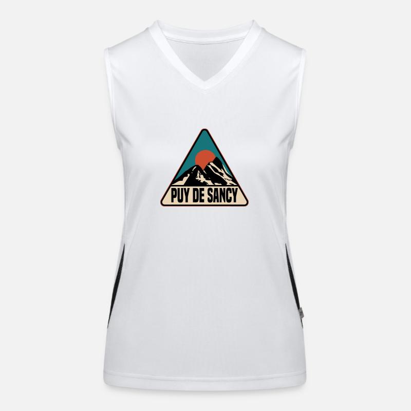 Puy de sancy Women's Functional Contrast Tank Top