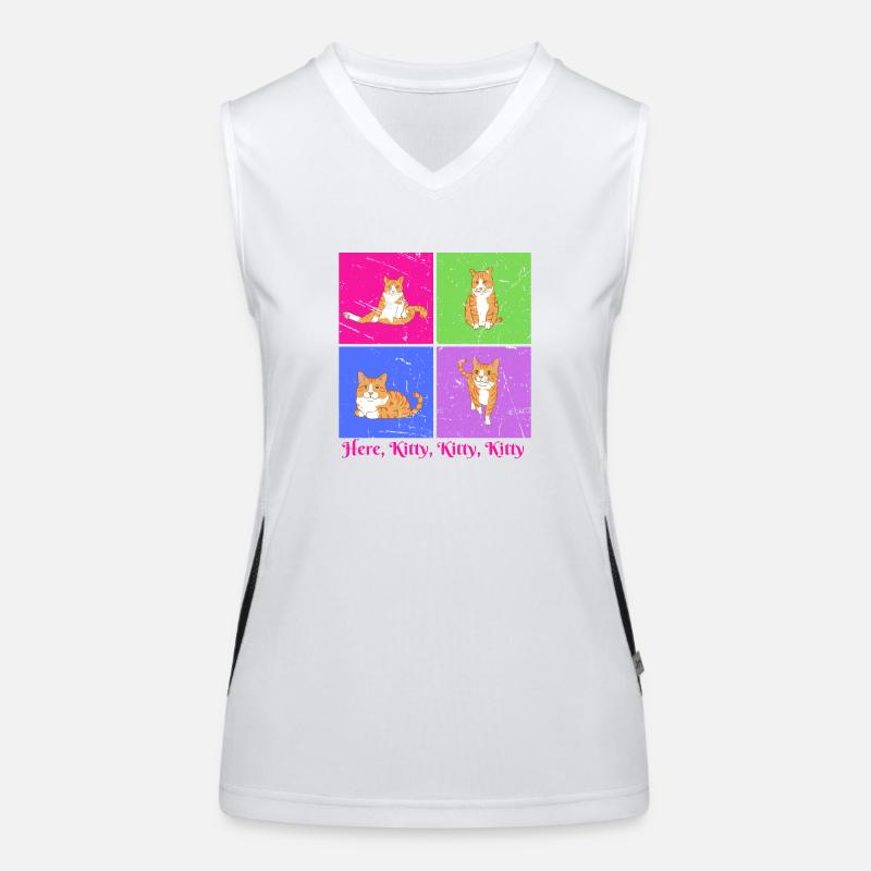 Kitty Kitty Women's Functional Contrast Tank Top