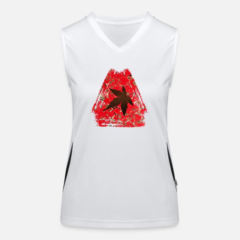Autumn Leaf E 245 Women's Functional Contrast Tank Top