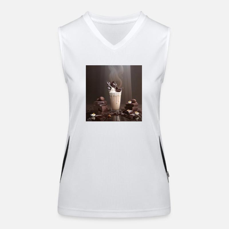 Hot chocolate Women's Functional Contrast Tank Top