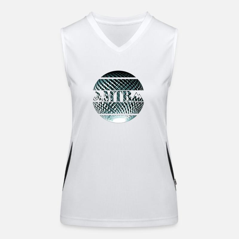 VTT VTT Débardeur respirant contrasté Femme