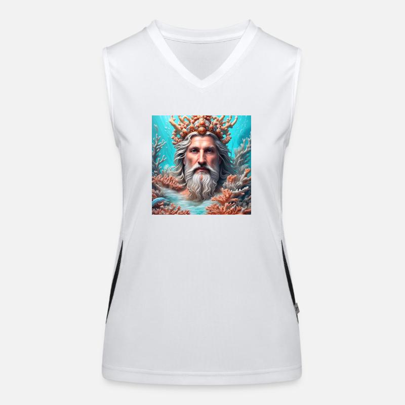 Neptun Funktionelles Kontrast-Tank Top für Frauen