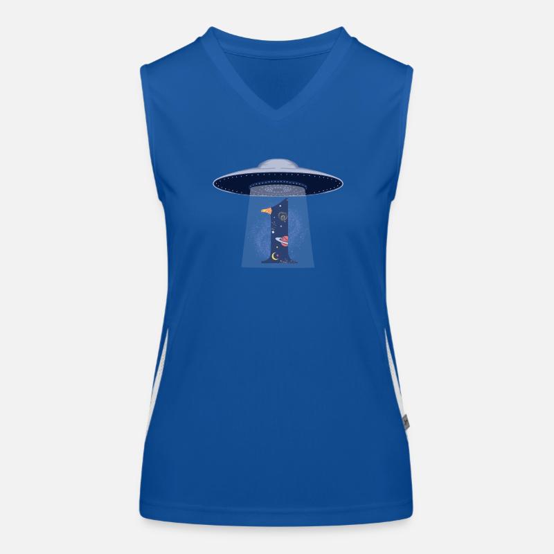 1st Anniversary UFO Attack Women's Functional Contrast Tank Top