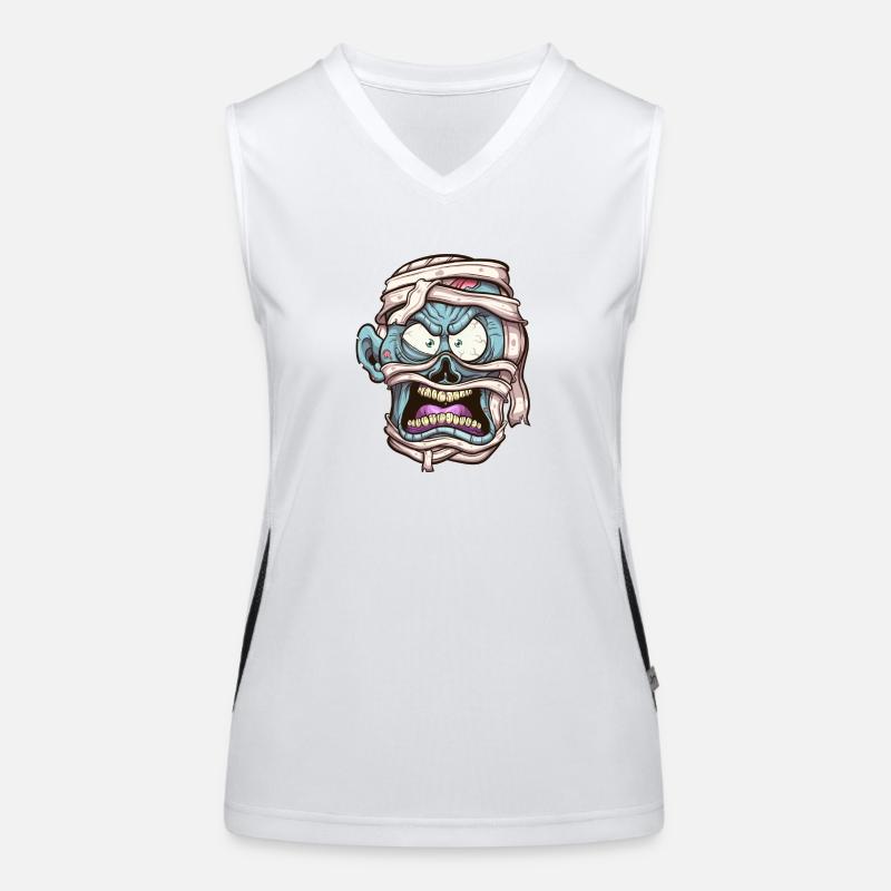 Mummy Face Women's Functional Contrast Tank Top