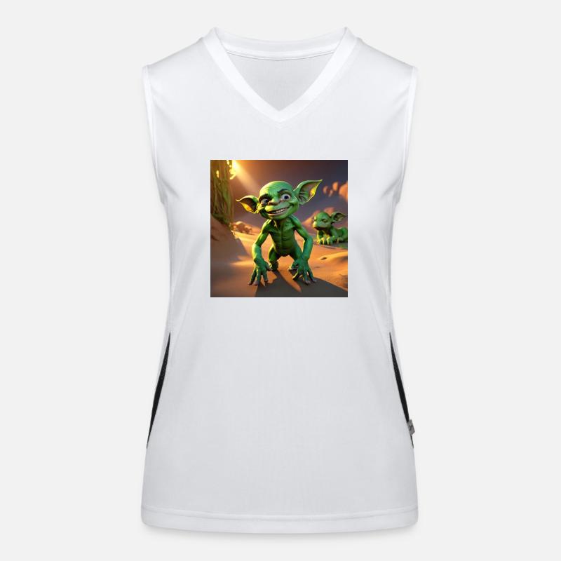 Funny Goblin Women's Functional Contrast Tank Top