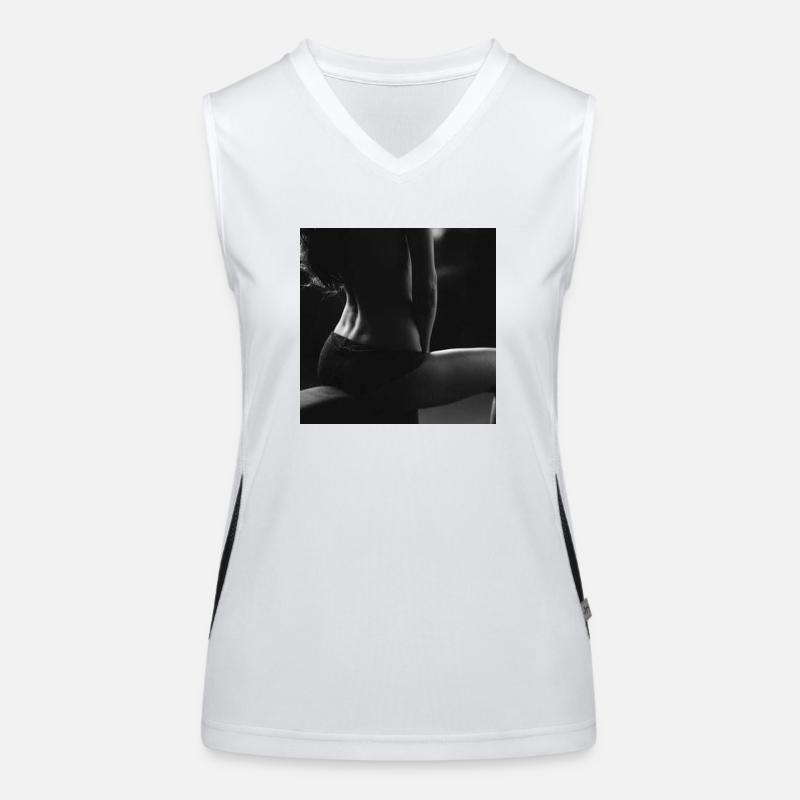 Star Type Women's Functional Contrast Tank Top