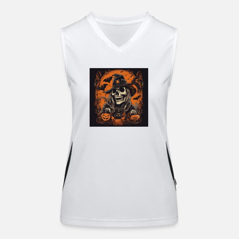 Halloween #3 Funktionelles Kontrast-Tank Top für Frauen