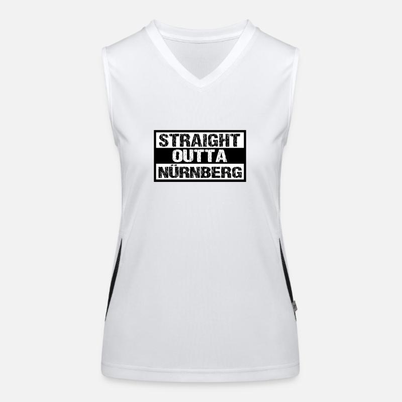 Nürnberg Funktionelles Kontrast-Tank Top für Frauen