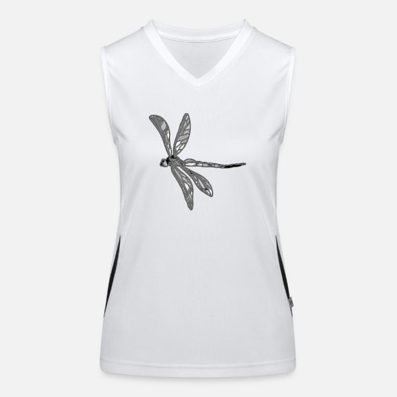 Libelle Funktionelles Kontrast-Tank Top für Frauen