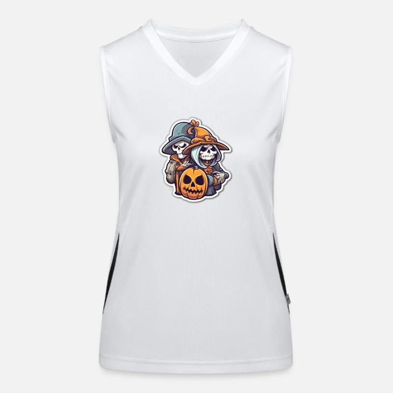 witch 7 Funktionelles Kontrast-Tank Top für Frauen