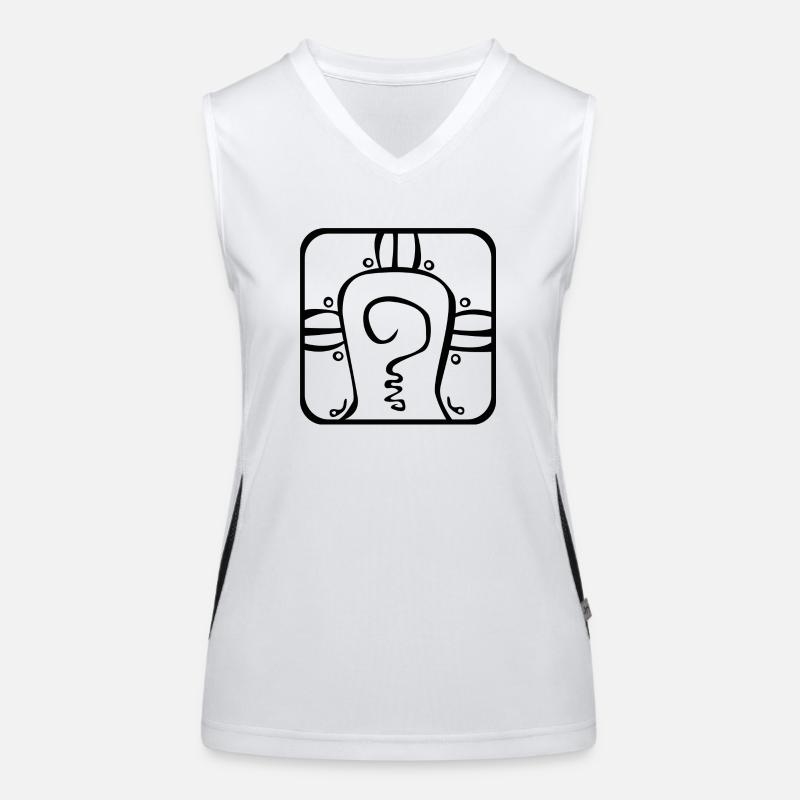 16 Kin Maya BLK Warrior Women's Functional Contrast Tank Top