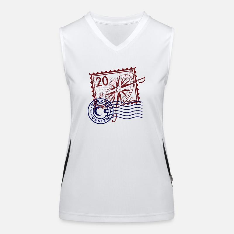 Denizli Women's Functional Contrast Tank Top
