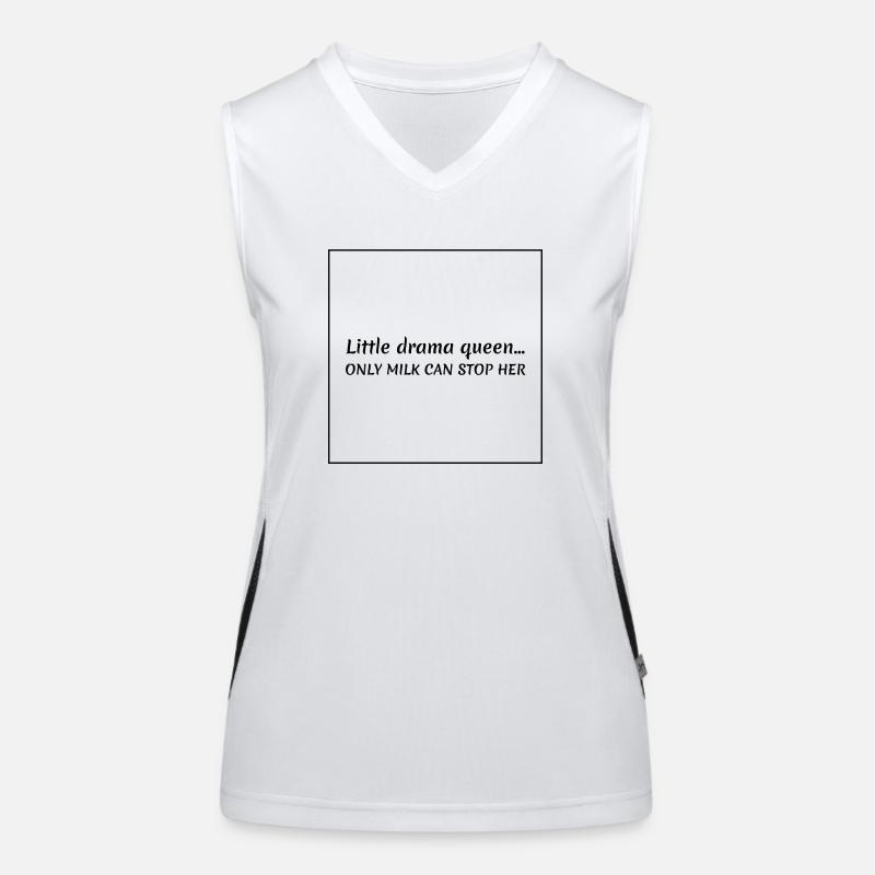 babysprüche Funktionelles Kontrast-Tank Top für Frauen