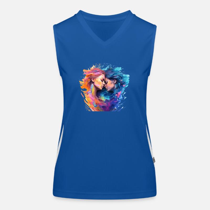 Love Without Borders Women's Functional Contrast Tank Top