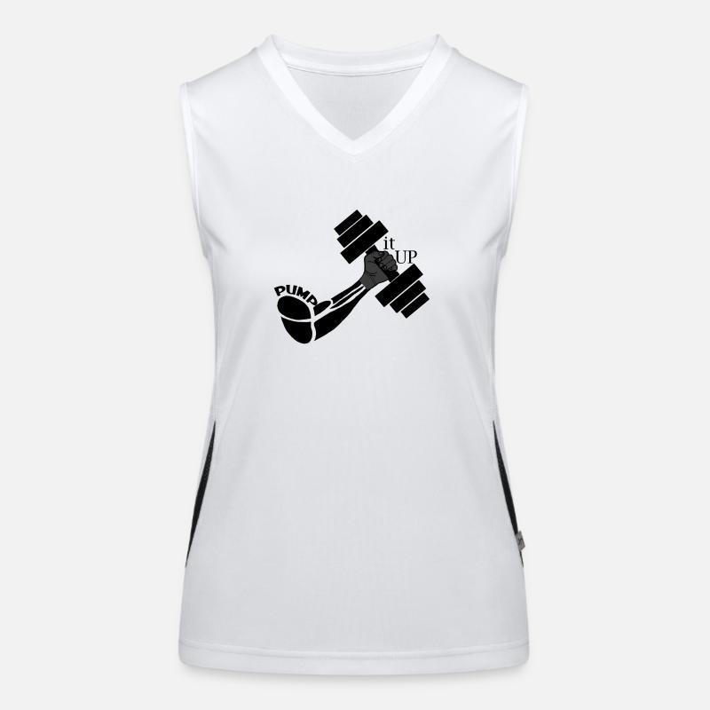 PUMP IT UP - L’original Débardeur respirant contrasté Femme