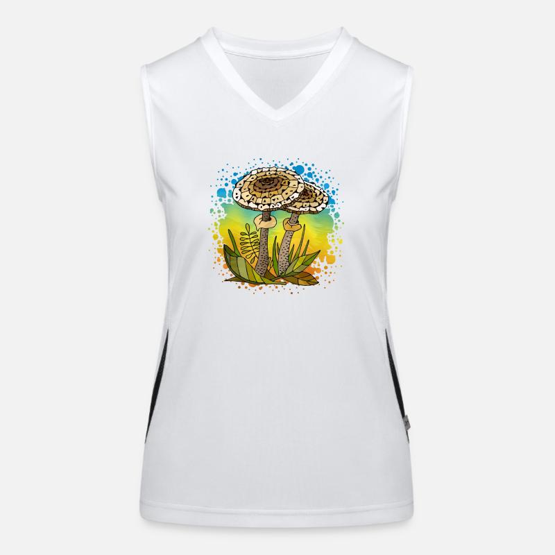 Fungi Women's Functional Contrast Tank Top